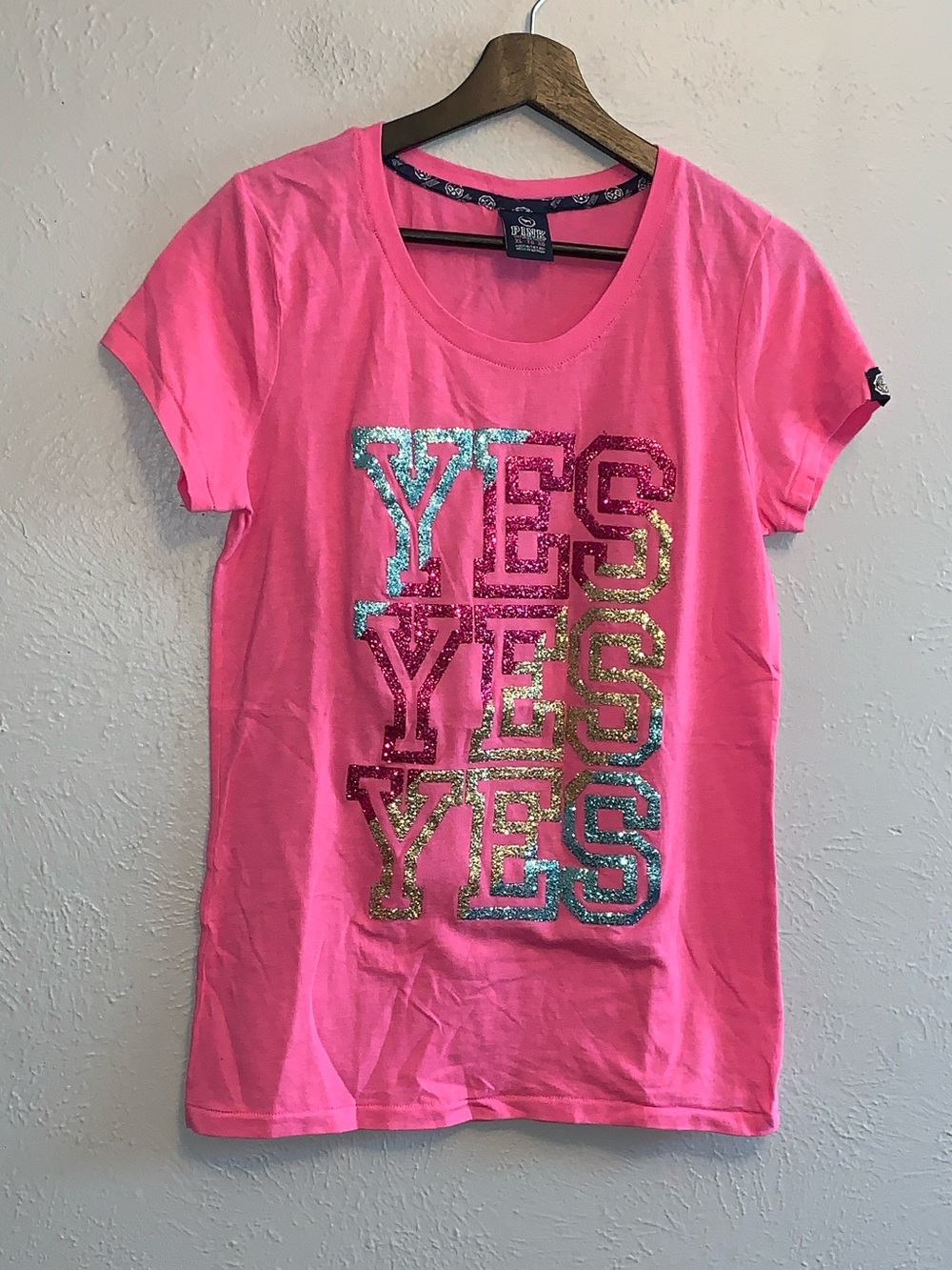 Vs glitter shirt